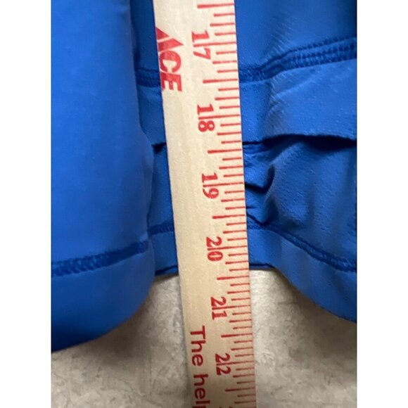 Lululemon Tone It Tank Blue Cut Out Shirt Sleeveless Women's Size Small - Picture 6 of 8